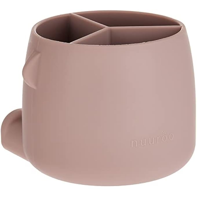 nuuroo LEONORA SILICONE PENCIL CAN, 11 CM X 12.9 CM SIZE, MAHOGANY - Image 2
